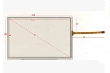 160*104 мм 7-дюймовый сенсорный экран соответствующий 070ICG-LD1 с высоким разрешением 1280*800 сенсорный экран 2024 - купить недорого