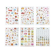 15packs/lot cute Rabbit Decorative Stickers Kids Home Wall Decor Animal Stickers Creative Decor DIY Cartoon Stickers wholesale 2024 - buy cheap