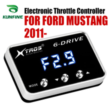 Controlador eletrônico de acelerador automotivo, potente e acelerador de acelerador de corrida para ford mustang 2011 a 2019, peças de acessórios para ajuste 2024 - compre barato