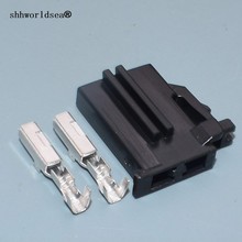 Shhworldsea 2 pin 2,0 мм Автомобильный звуковой разъем Автомобильная светильник штекер Электрический проводной кабель соединитель для Toyota 2024 - купить недорого