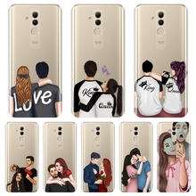 Back Cover For Huawei Mate 9 10 20 Pro Couple Love Heart Cartoon Silicone Soft Case For Huawei Mate 7 8 9 10 20 Lite Phone Case 2024 - buy cheap