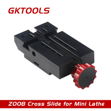Gktools, corrediça transversal de plástico de 105mm para o mini torno, usado ao alimentar/aliviar a linha central y, z, z008 2024 - compre barato