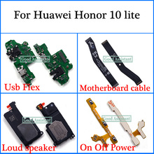 Cable de placa base flexible Usb para Huawei Honor 10 lite/Huawei Honor 10 Youth, altavoz, encendido y apagado 2024 - compra barato