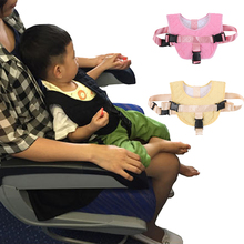 Correia do chicote de fios portátil crianças cadeira cinto de segurança carrinho de compras colete de segurança do bebê infantil avião viajar 2024 - compre barato