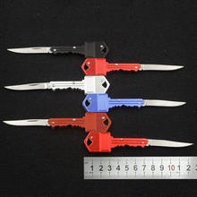 2018 Portable Camping Outdoor Survival Pocket Folding Key Shape Ring Knife Tool Peeler Mini Camping Key Ring Knife Tool 2024 - buy cheap