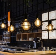 Подвесной светильник Эдисона, светодиодный, винтажный, для столовой, бара 2024 - купить недорого