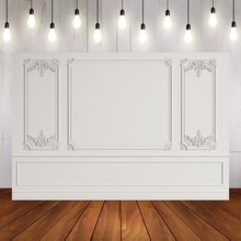 Photography Backdrops Gray White Wall Door Palace Vintage  Wedding Party Baby Portrait Photo Backgrounds Photocall Photo Studio 2024 - compre barato