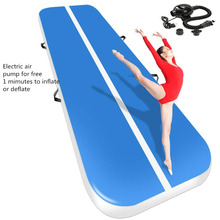 Inflatable Gymnastics 3M 4M 5M Tumbling Air Track Floor Trampoline for Girl birthday Gift Home Use/Training/Cheerleading/Beach 2024 - buy cheap