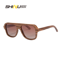 Gafas de sol polarizadas de madera para hombre y mujer, lentes de sol polarizadas hechas a mano, originales, para parejas, para conducir, 6043 2024 - compra barato