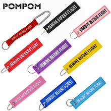 Remove Before Flight Keychain Aviation Gifts for Pilot Aviation Key chain lugguage Tags Stitch OEM Keyring Jewelry Sleutelhanger 2024 - buy cheap