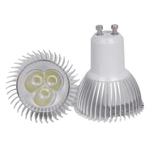 Luz LED para el hogar MR16, lámpara de Bombilla de foco LED de 12V, GU10, 3W110V/220V, 85-265V, reemplazo de lámpara incandescente de 35w, GU5.3, led blanco cálido 2024 - compra barato