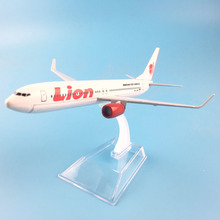 Jason tutu 16cm avião modelo de avião modelo leão boeing 737-900 aeronaves modelo diecast metal aviões 1:400 avião brinquedo presente 2024 - compre barato