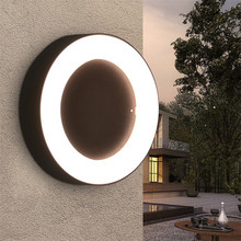 Lámpara de pared Led moderna para exteriores, luminaria Exterior resistente al agua IP65, luces de pared de aluminio para jardín, baño, Villa, porche 2024 - compra barato