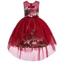 Детские платья для девочек; платье принцессы для маленьких девочек; одежда для дня рождения; Vestidos; костюм для От 2 до 12 лет; платья на День Благодарения 2024 - купить недорого