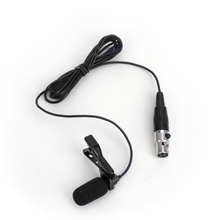 Large Range Sound-absorbing !! Professional Lavalier Lapel Condenser Microphone For AKG Samson Wireless Bodypack mini 3 Pin XLR 2024 - buy cheap