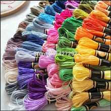 Choose Any Colors And Quantity 50 Pieces Cotton Embroidery Thread Floss Yarn Similar DMC 2024 - buy cheap