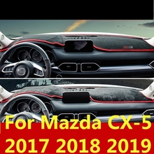 For Mazda CX-5 CX5 CX 5 2017 2018 2019 Center Console Instrument Panel Sunproof mat Interior decoration Car accessories 2024 - buy cheap