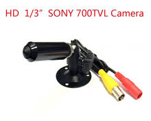 HD MNI 960H 1/3 Sony Effio-e CCD 700TVL  Mini Bullet Security Analog monitoring CCTV Camera 3.7mm lens Free Shipping 2024 - buy cheap