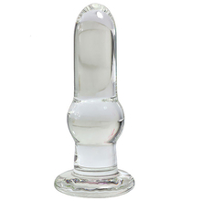 Plugue anal de vidro transparente 13*4cm, dilatador anal, estimulador de ponto g, plugue anal, dilatadores para bunda, brinquedos sexuais 2024 - compre barato