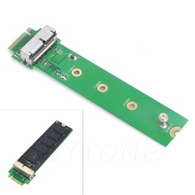 Tarjeta adaptadora NGFF M.2 X4 a 2013, 2014, 2015, para Apple MacBook Air A1465, A1466, SSD, C26, 1 unidad 2024 - compra barato