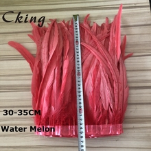 2 Meter 30-35cm inch 12-14 chicken Feather Trim 2024 - buy cheap