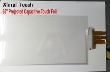 Free Shipping! 65'' interactive touch foil for window display,20 points touch foil ,flexible touch 2024 - buy cheap