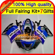 Carenagem para honda cbr1100xx, 96, 97, 98, 99, 00, 01, cbr1100, xx, 42hm48, resol, azul, cbr, 110002, 03, 04, 05, 06, 07, 96-07, 1100, xx 2024 - compre barato