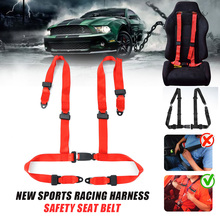 Arnés deportivo de carreras para cinturón de seguridad, montaje de fijación de 4 puntos, liberación rápida 2024 - compra barato
