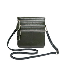 Casual Clutch Women Bags Genuine Leather Flap Shoulder Bags Zipper Purse Female Messenger Bags Luxury Designer Brand Travel Bags 2024 - buy cheap