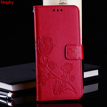 Nephy Luxury Flip Case For Samsung Galaxy S5 S6 S7 Edge S8 S9Plus J1 J3 J5 J7 2016 A3 A5 2017 3D Rose Leather Cover Etui Holder 2024 - buy cheap