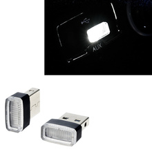 Lámpara decorativa USB para coche, iluminación LED de ambiente para Audi A1, A2, A3, A4, A5, A6, A7, A8, Q2, Q3, Q5, Q7, S3, S4-S8, TT, RS3-RS6 2024 - compra barato