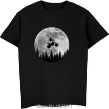 Fashion Summer Hot Sale Motocross Biking Moon T-shirt Dirt Biking Shirt Men Funny Tops Tee Shirt Harajuku Streetwear 2024 - buy cheap