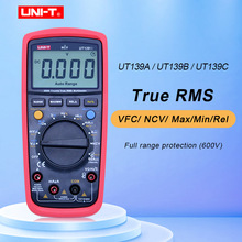 Multímetro Digital de UNI-T, medidor de valores eficaces verdaderos, voltímetro de 6000, medidor de temperatura, UT139A, UT139B, UT139C 2024 - compra barato