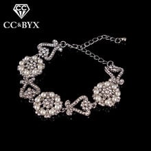 Fashion Jewelry Bridal's bracelets beautiful wedding jewellery & pearl bracelet for women accessories E001 2024 - buy cheap