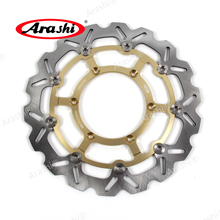 ARASHI-disco de freno CNC para motocicleta SUZUKI, rotores de discos de freno, DRZ-SM DRZ400SM, 400, 2005, 2020, 2005, 2006, 2007, 2008, 2009 2024 - compra barato