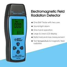 Handheld Mini Digital LCD EMF Tester Electromagnetic Field Radiation Detector Meter Dosimeter Tester Counter 2024 - buy cheap