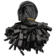 free shipping wholesales black clothing hang tag wax cord length18cm/garment tag line/string buckle/thread/sling 500 pcs a lot 2024 - buy cheap
