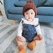 Baby Boy Denim Jumpsuits Kids Boys Bib Pants 2019 Spring Summer Children Kids Boys Girls Trousers For Toddler Jeans LZ072 2024 - buy cheap