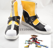 Kingdom HeartsII Sora Cosplay Shoes Anime Party Boots 2024 - buy cheap