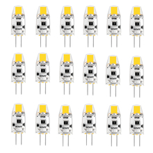 20 Pack G4 LED Bulb 12V DC Dimmable COB LED G4 Lamp Light Bulbs 1.5W 360 Beam Angle Replace 15W Halogen Warm Natural Cool White 2024 - buy cheap