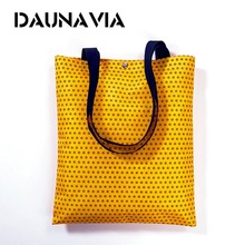 DAVNAVIA 2019 женская сумка, наплечная сумка с принтом, Женская вместительная пляжная сумка, Женская холщовая хозяйственная сумка 2024 - купить недорого