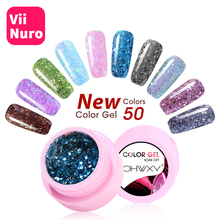 Гибридный лак ViiNuro для дизайна ногтей, блестящий Гель-лак, Полупостоянный УФ-гель для ногтей, блестящий акриловый гель, маникюрный лак 2024 - купить недорого