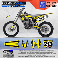 PowerZone-calcomanías personalizadas para YAMAHA YZF250, 2010-2013, WR450F, 2012-2015, YZ, WRF 109 2024 - compra barato