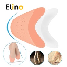 Elino Elastic Gel Ballet Shoe Pads Soft Breathable Stretch Dance Point Forefoot Pad Shock Absorbing Pain Relieve Foot Care Soles 2024 - buy cheap