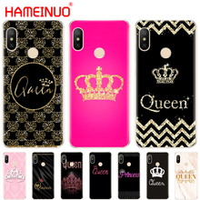 HAMEINUO-funda de corona de Reina y Rey para Xiaomi Mi 8 se A2 lite redmi 6 6a 6 pro note 6 PRO pocophone F1 para redmi s2 2024 - compra barato