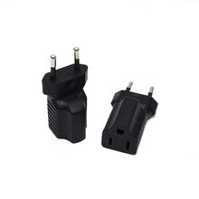 Conector de clavija de viaje, adaptador hembra de 3 pines, EE. UU., 3 puntas, EU CEE 7/16, macho a Nema 5-15R, EE. UU. 2024 - compra barato