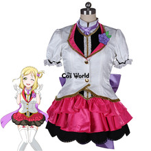 Love Live Sunshine Aqours Mari Ohara Mirai Ticket Coat Shirt Vest Dress Uniform Outfit Anime Cosplay Costumes 2024 - buy cheap
