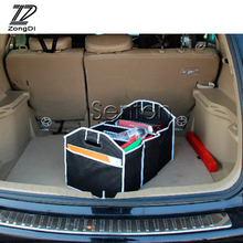 ZD Car Trunk Storage Bag Multifunction Rack Folding Net for Mercedes W203 BMW E39 E36 E90 F30 F10 Volvo XC60 Alfa Romeo Audi A6 2024 - buy cheap