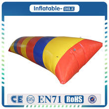 Newest 5x2m 0.9mm PVC Water Jump Catapult Inflatable Jumping Blob Inflatable Water Blob Bouncing Bag 2024 - buy cheap