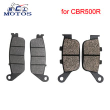 Sclmotos - For Honda CBR500R CBR 500 R 2013 2014 2015 Motorcycle Brake Pads Front and Rear Disc Brake Pads Set Brake System 2024 - buy cheap